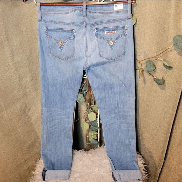 Hudson Ankle Ginny Straight w/Cuff Jeans, Women's 27 ~ NWOT - Picture 2 of 8